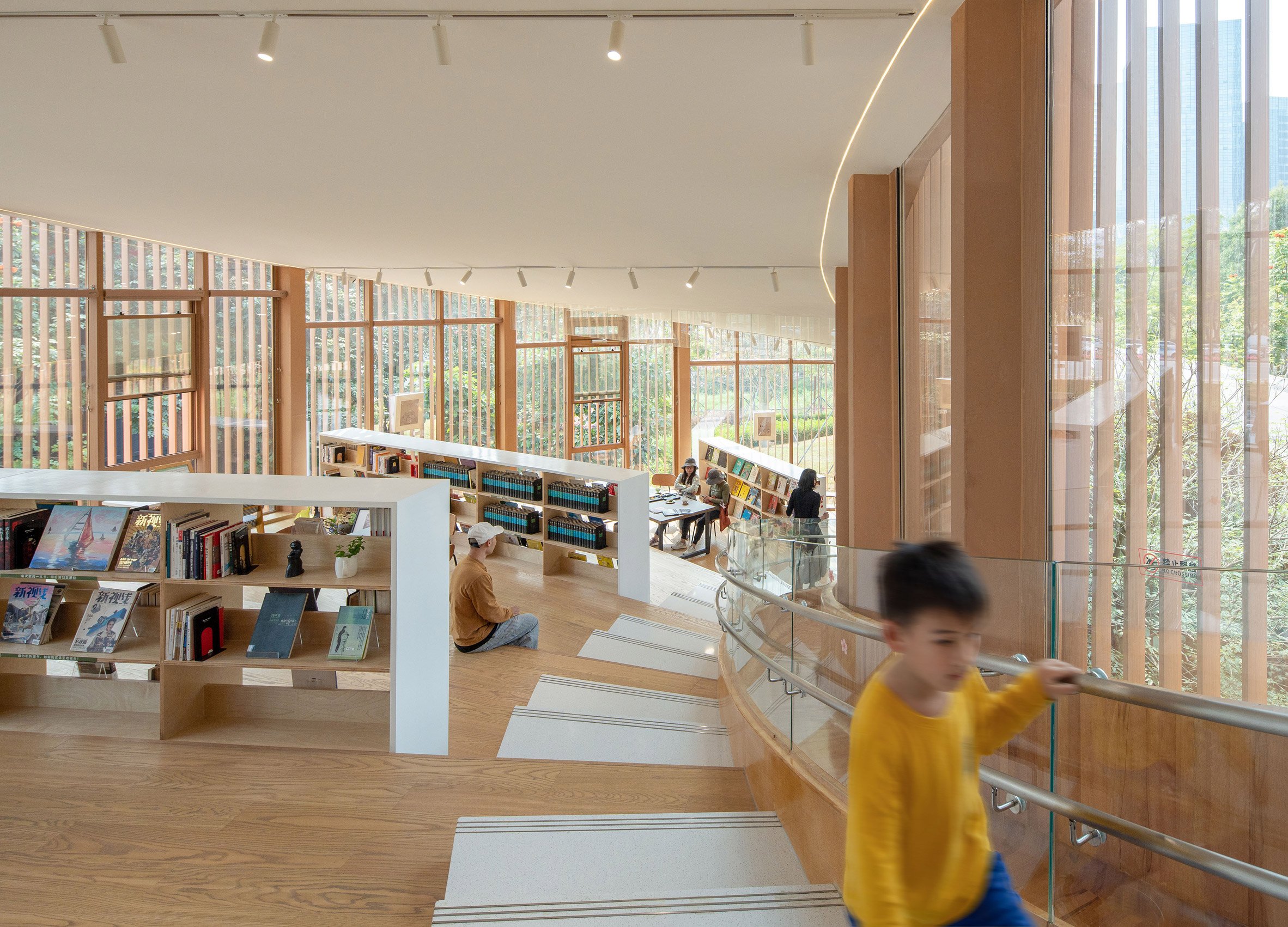 Serpentine Bookhouse by Atelier Xi