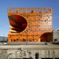 Cube-shaped buildings