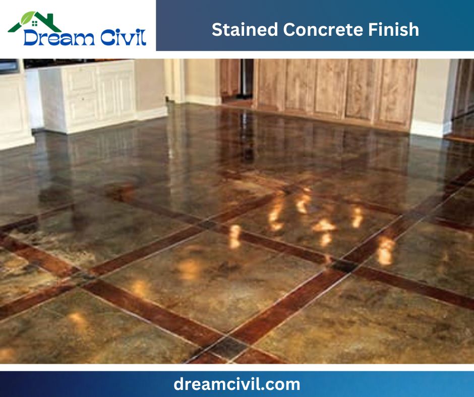 Stained Concrete Finish