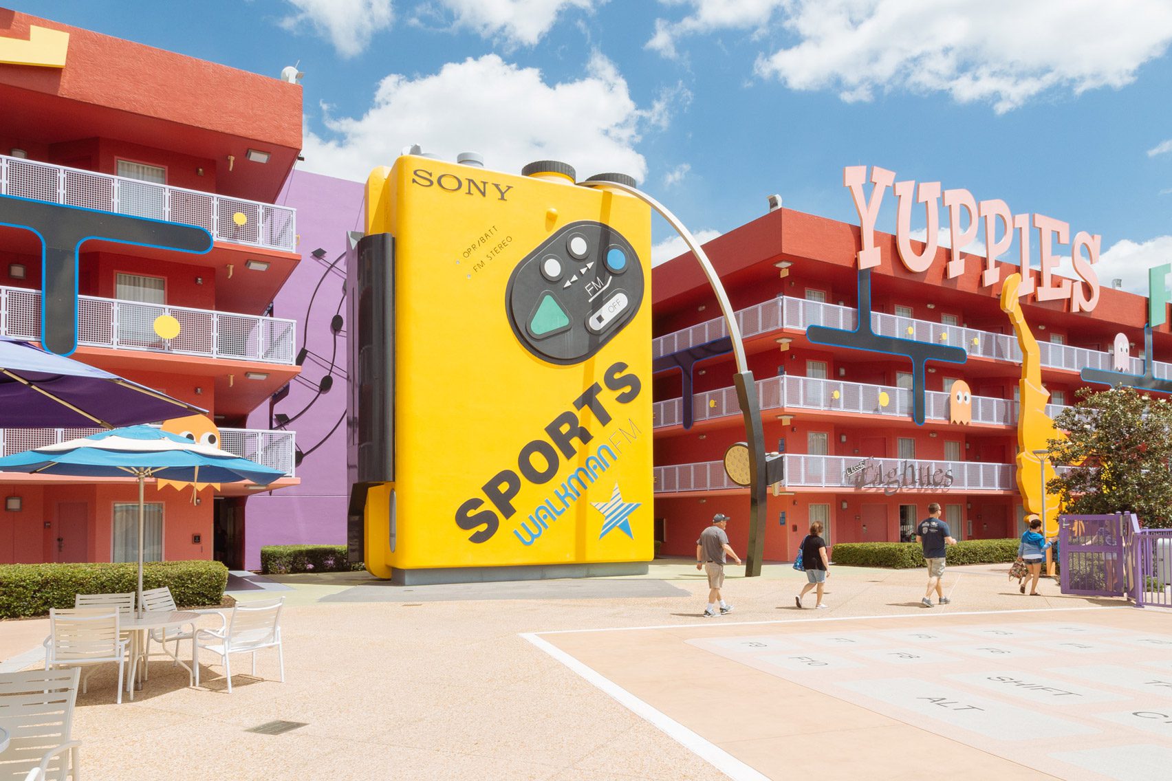 Sony Walkman at Disney's Pop Century Resort