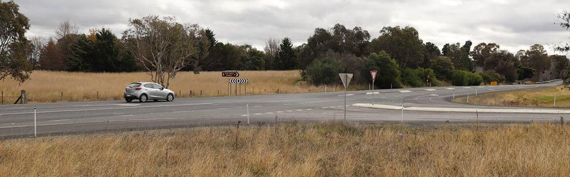 Traffic will soon be flowing on the final alignment of the $200 million Barton Highway in New South Wales for the first time.