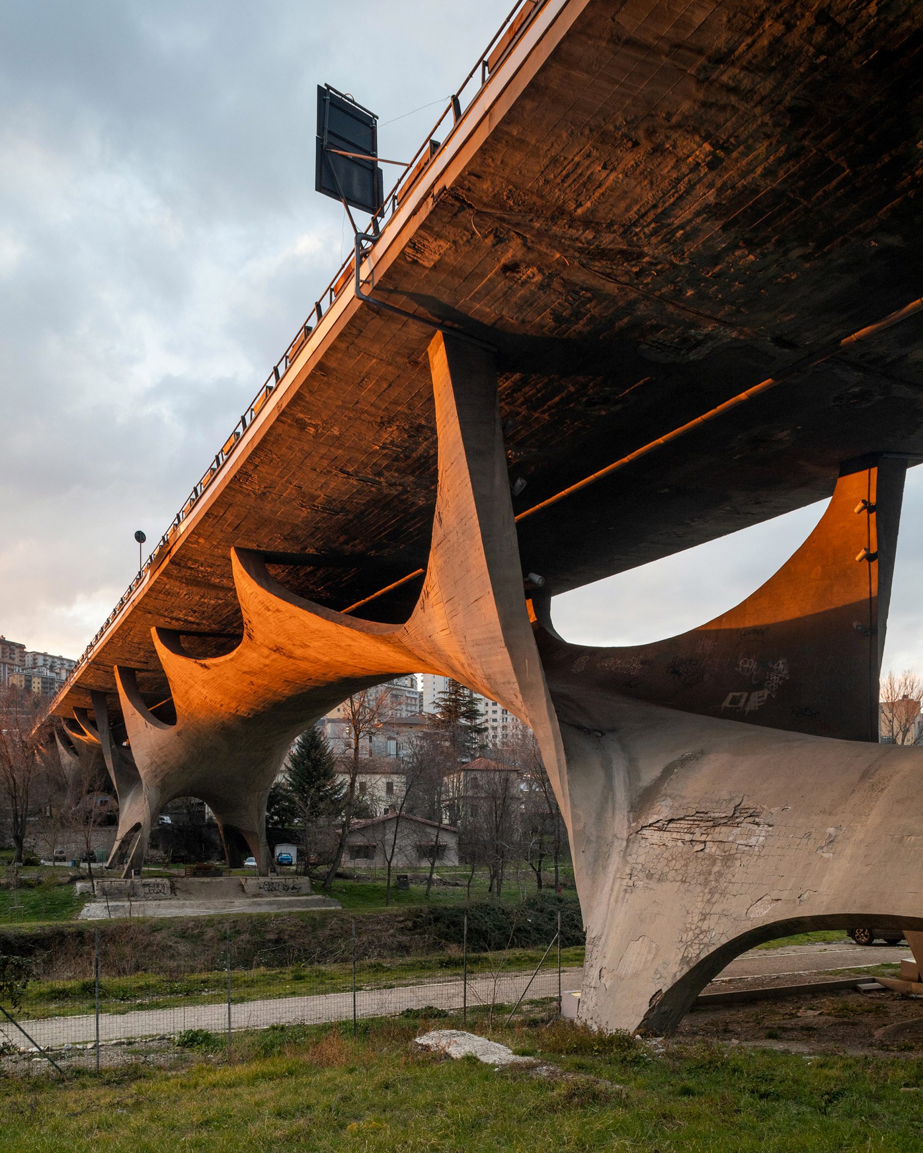 Viaduct in Brutalist Italy book
