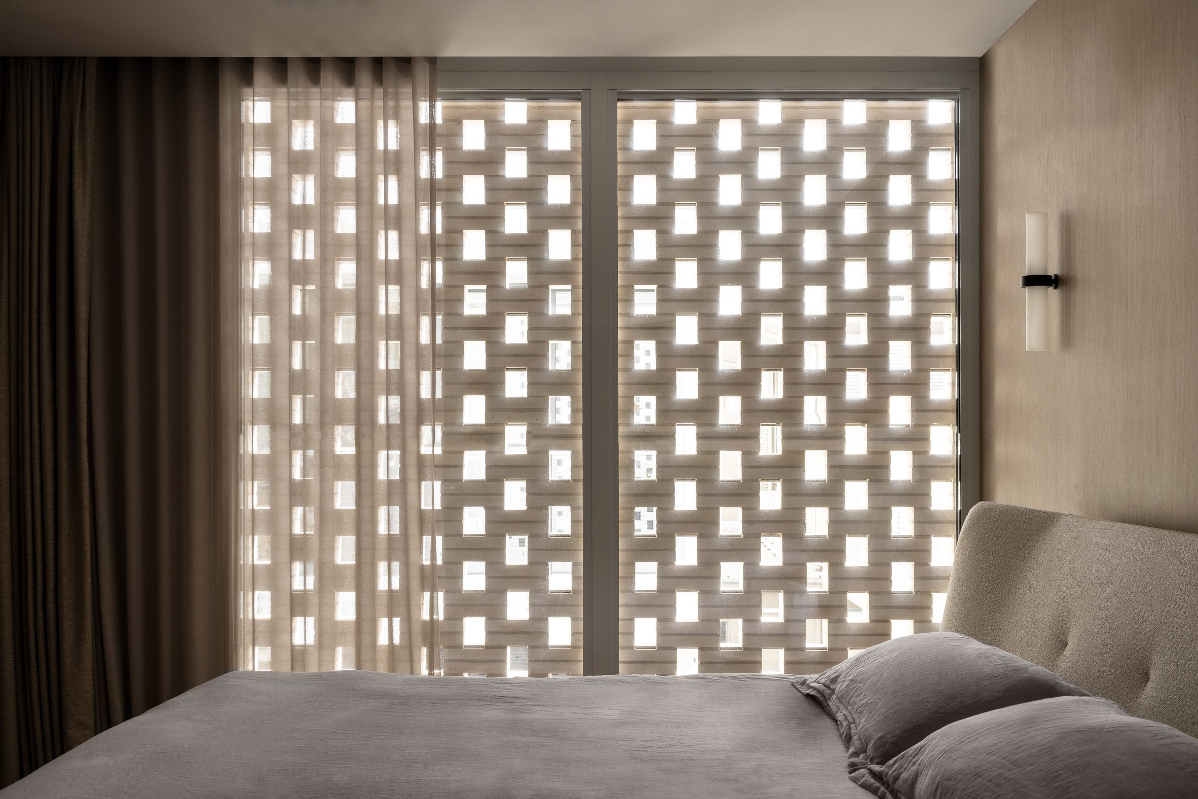 Perforated brickwork