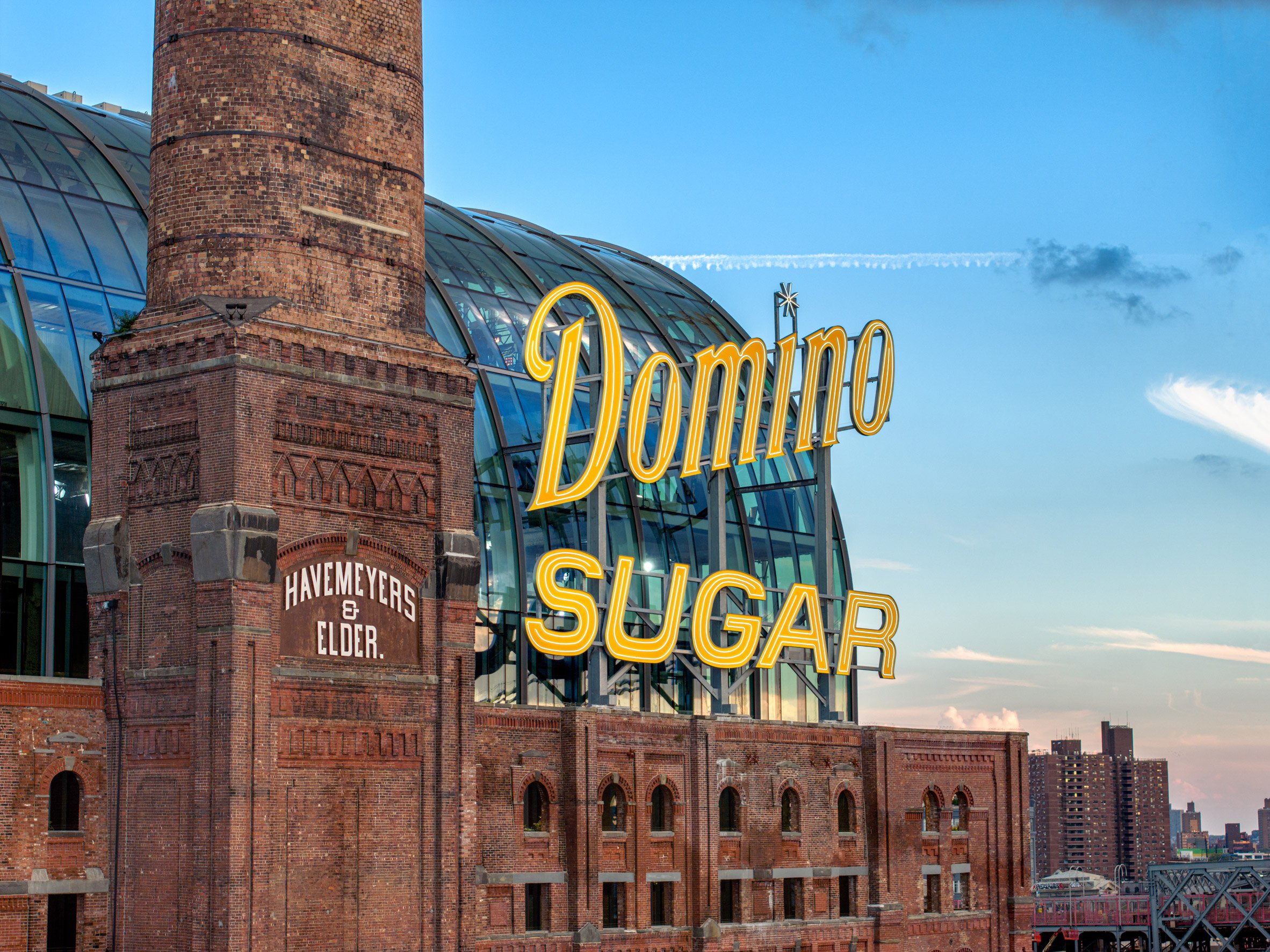 Domino Sugar sign
