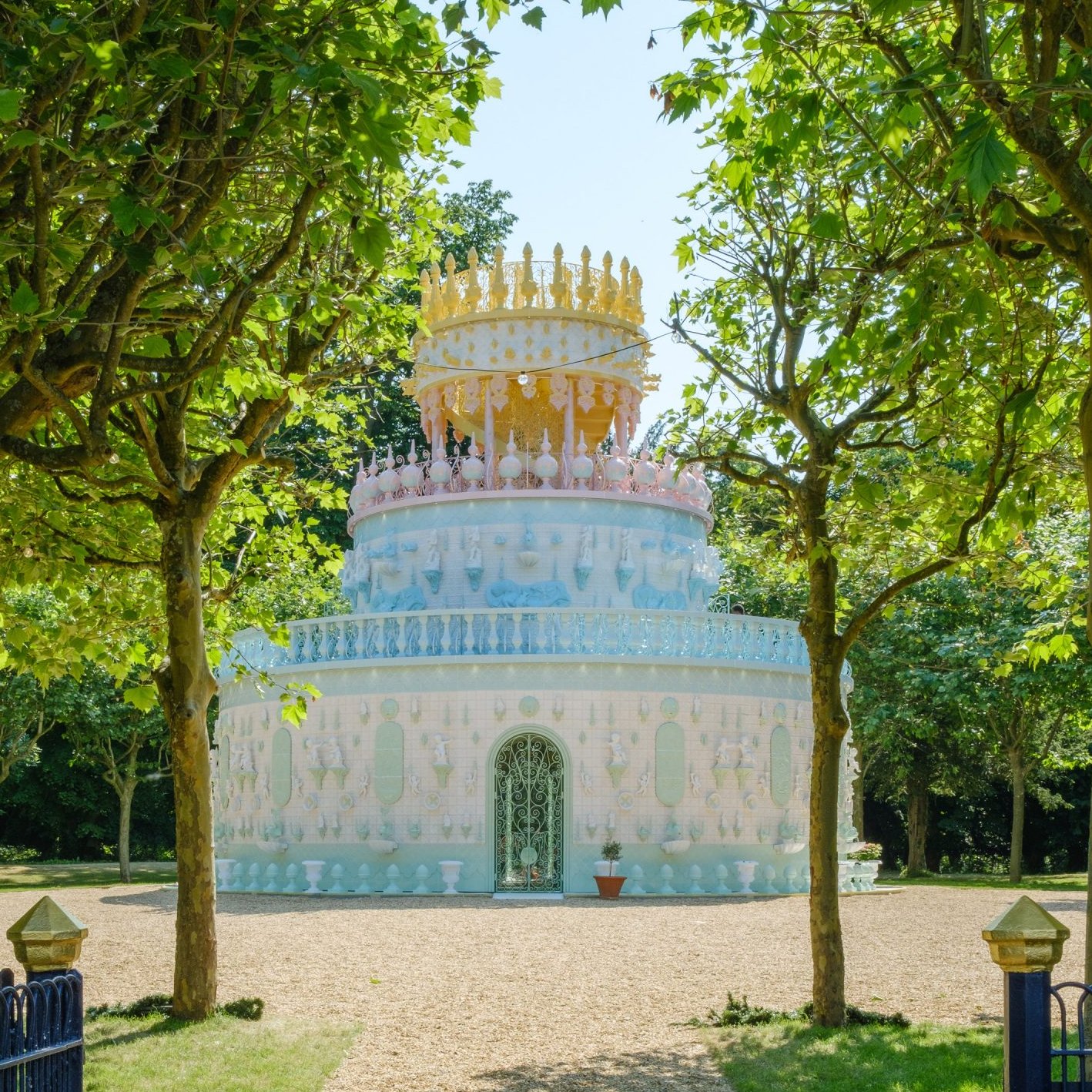 Wedding cake pavilion