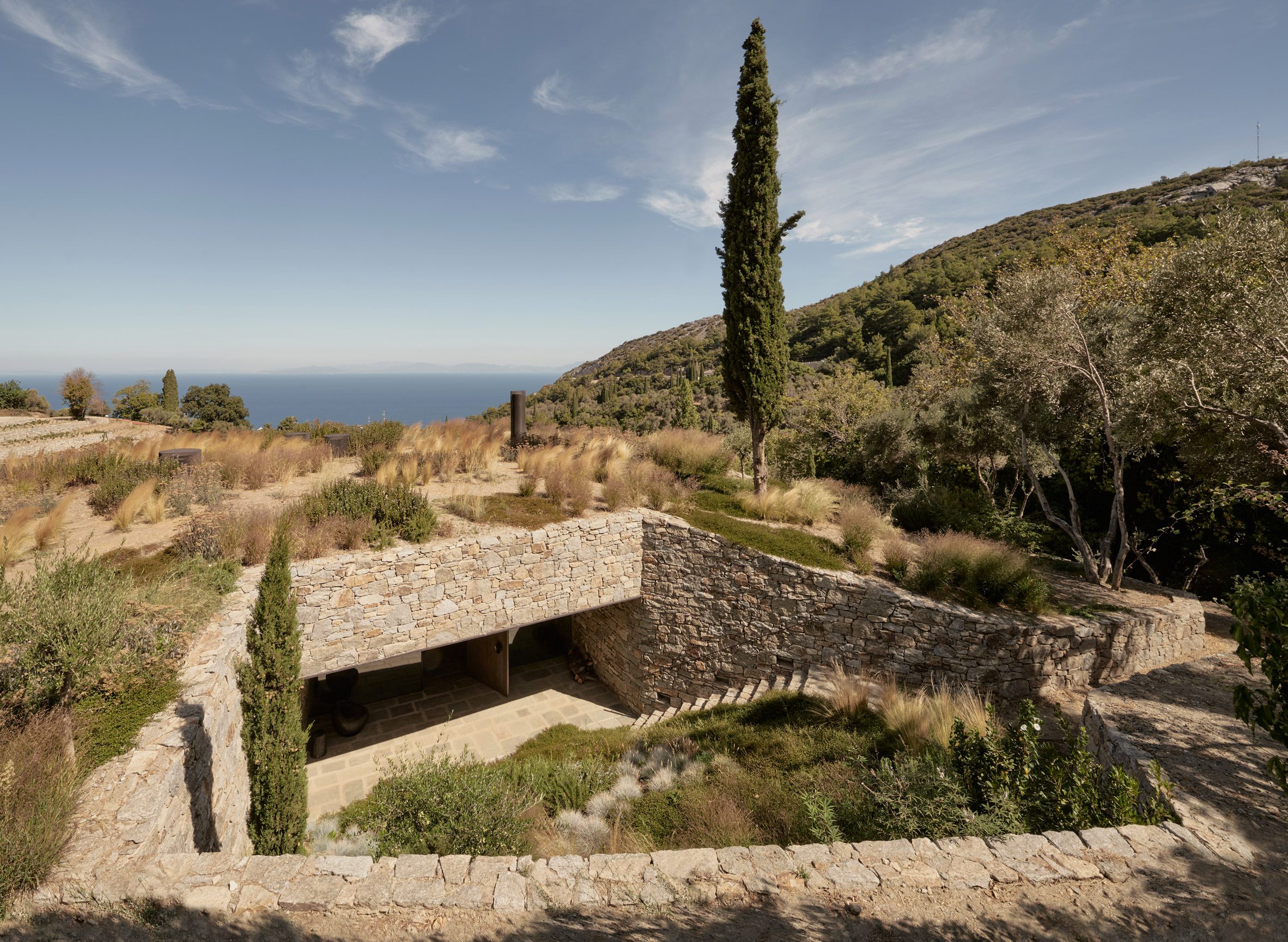 K-studio vineyard Greek island