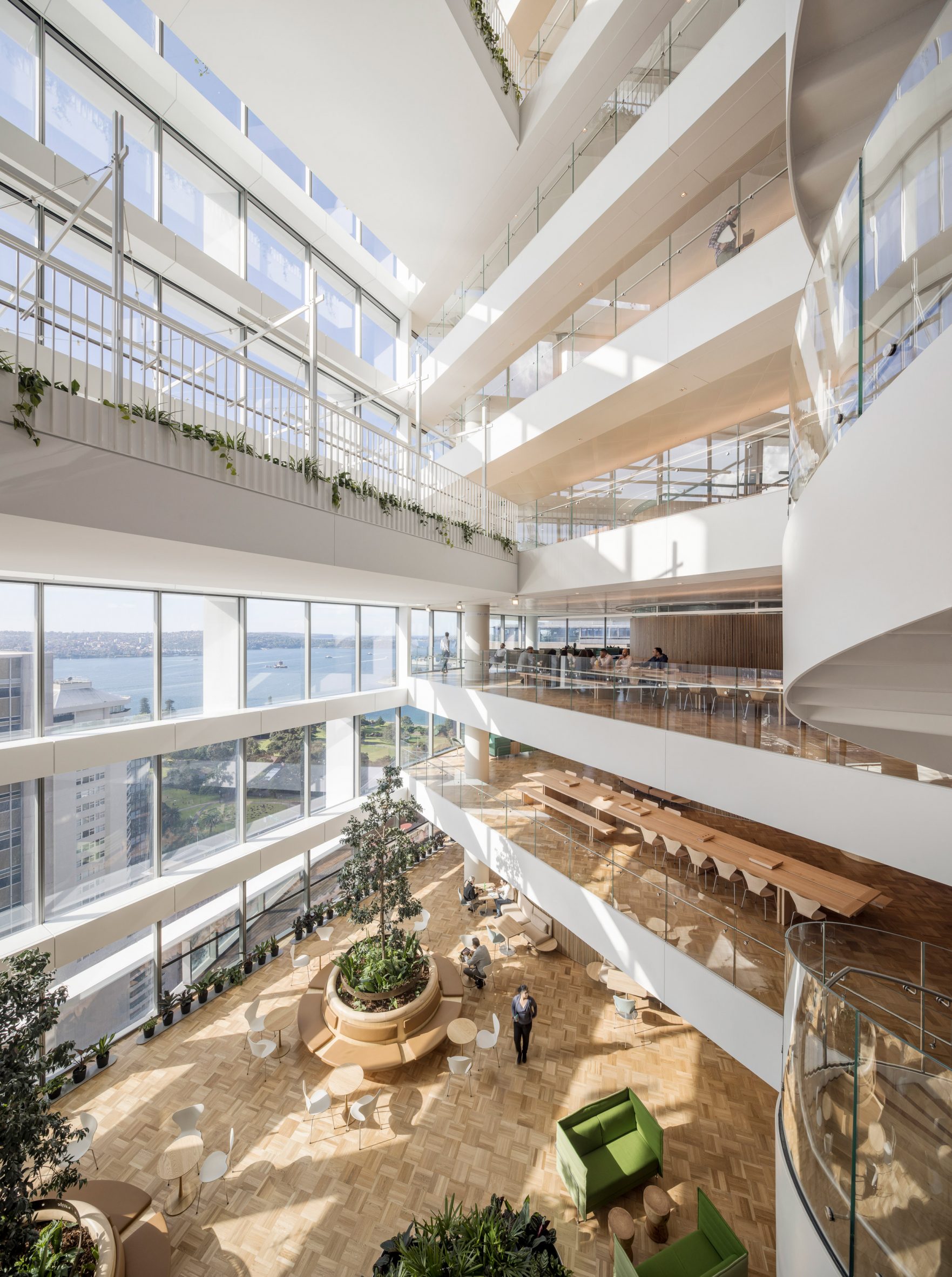Interior of Sydney skyscraper