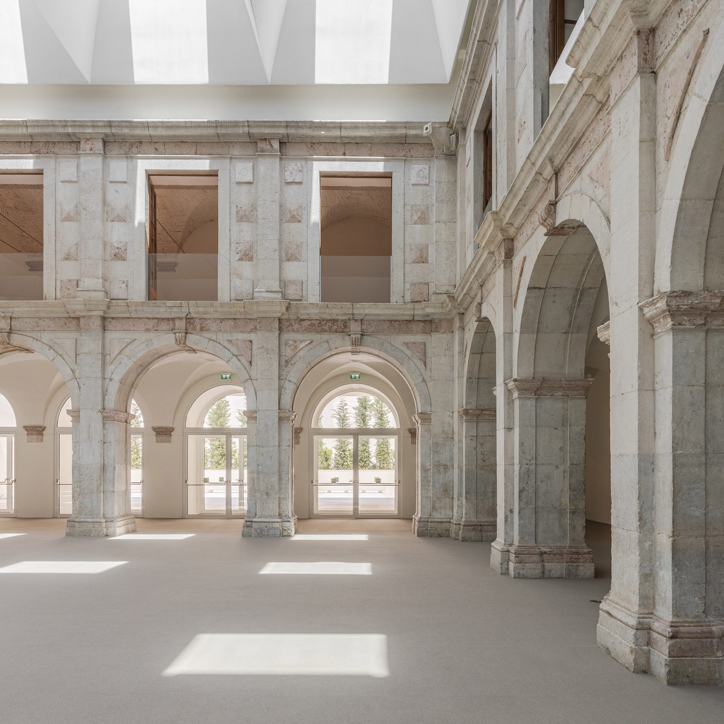 Risco convent interiors arches