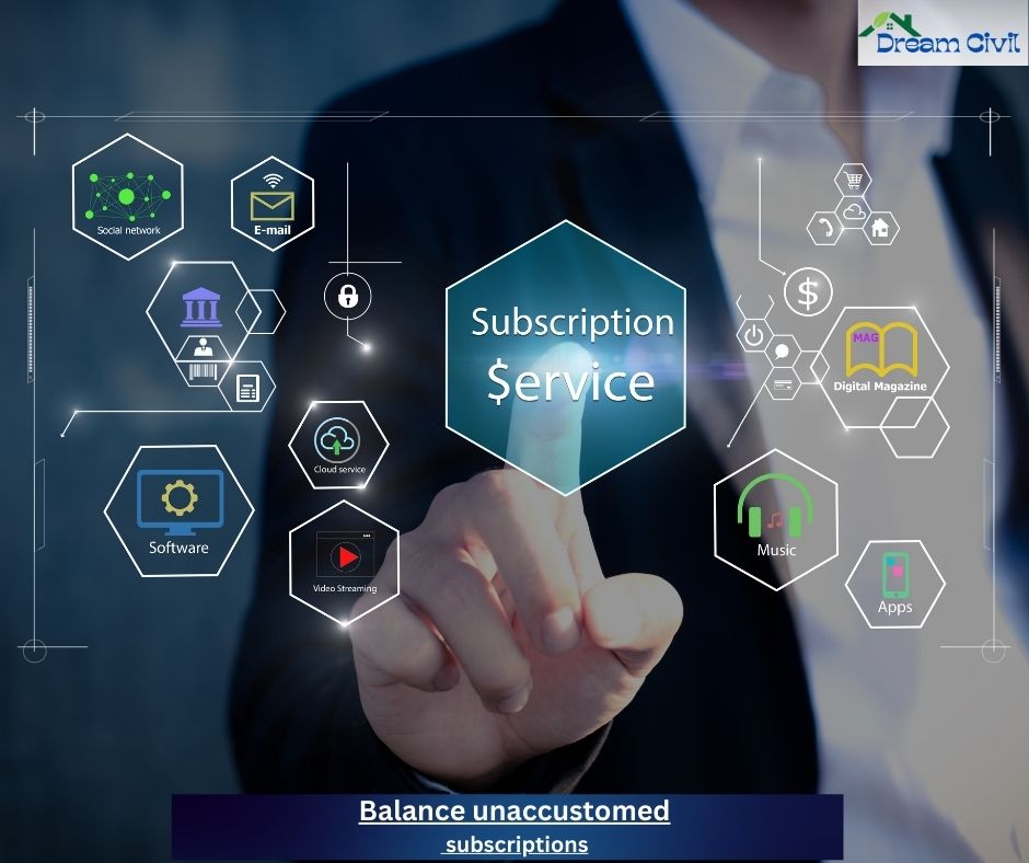 Balance unaccustomed subscriptions