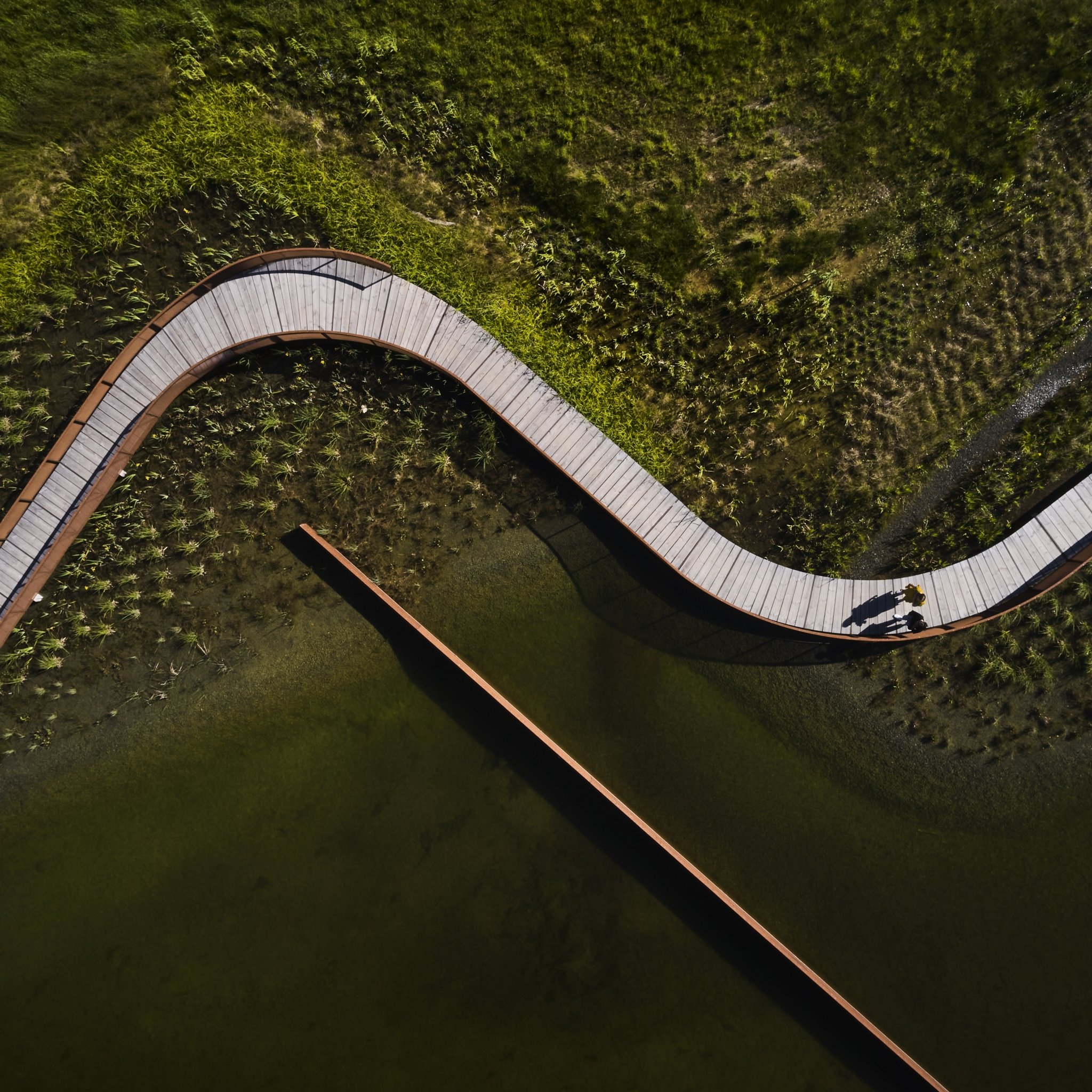 Stormwater Pond at Exercisfältet by White Arkitekter