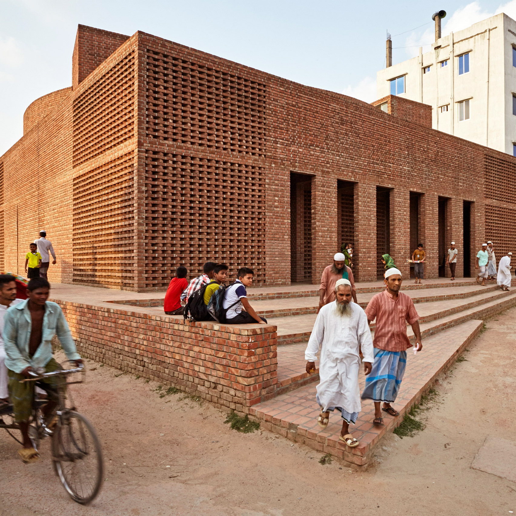 Bait Ur Rouf Mosque, Dhaka, Bangladesh by Marina Tabassum