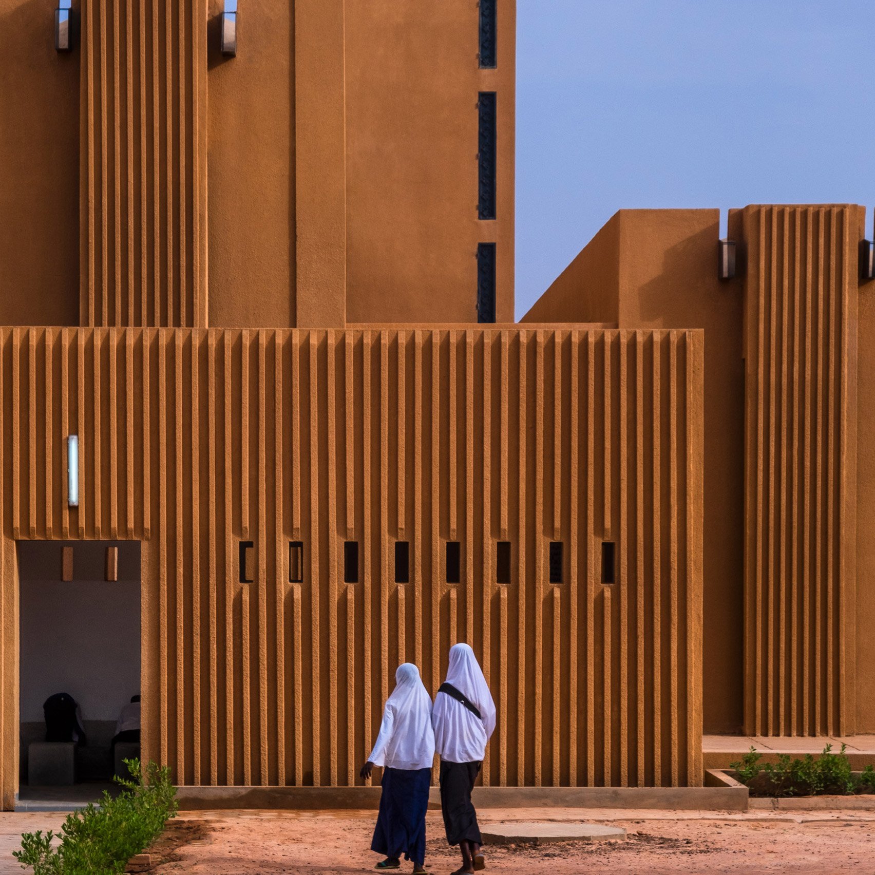 Dandaji Mosque by Atelier Masomi in Western Niger, Africa