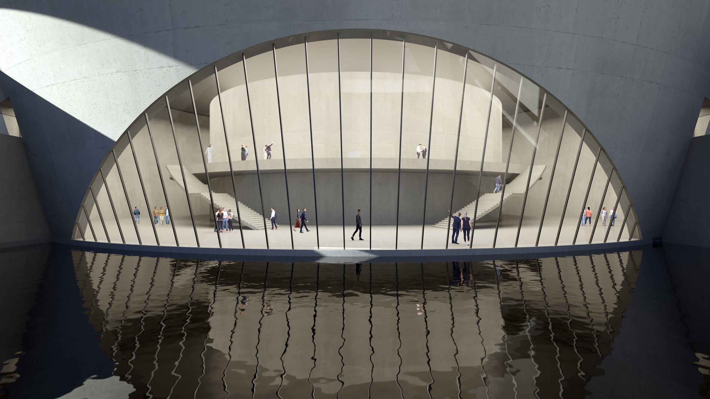 Il Teatro at Aljada by Tadao Ando