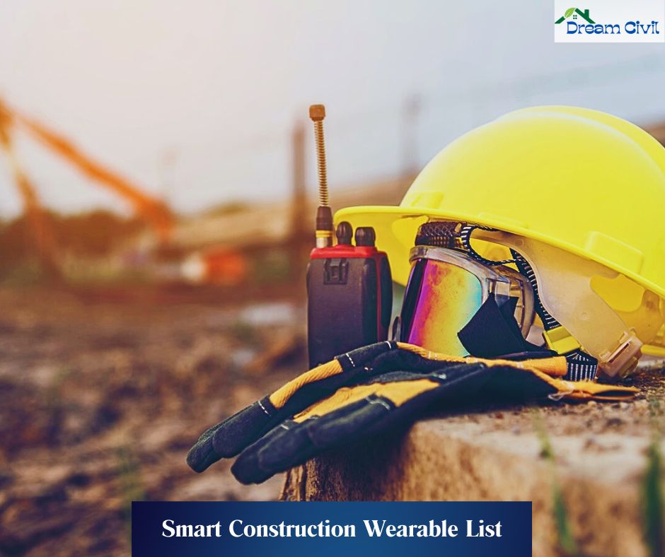 Smart Construction Wearable List
