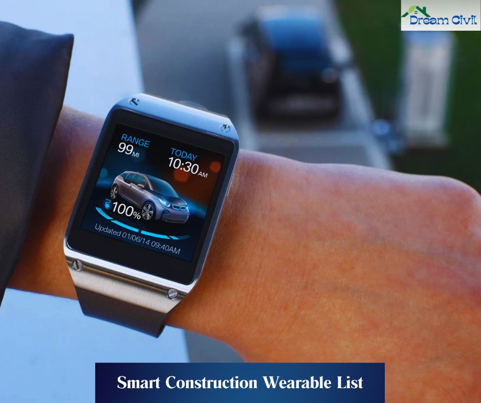 Smart Construction Wearable List