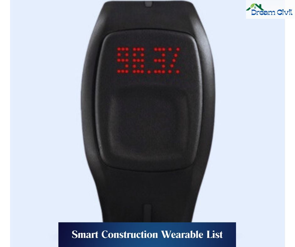 Smart Construction Wearable List