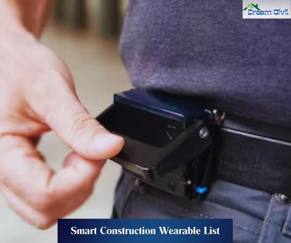 Smart Construction Wearable List