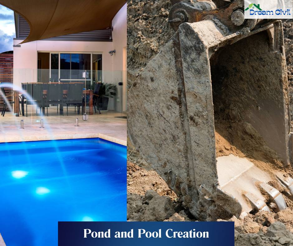 Pond and Pool Creation