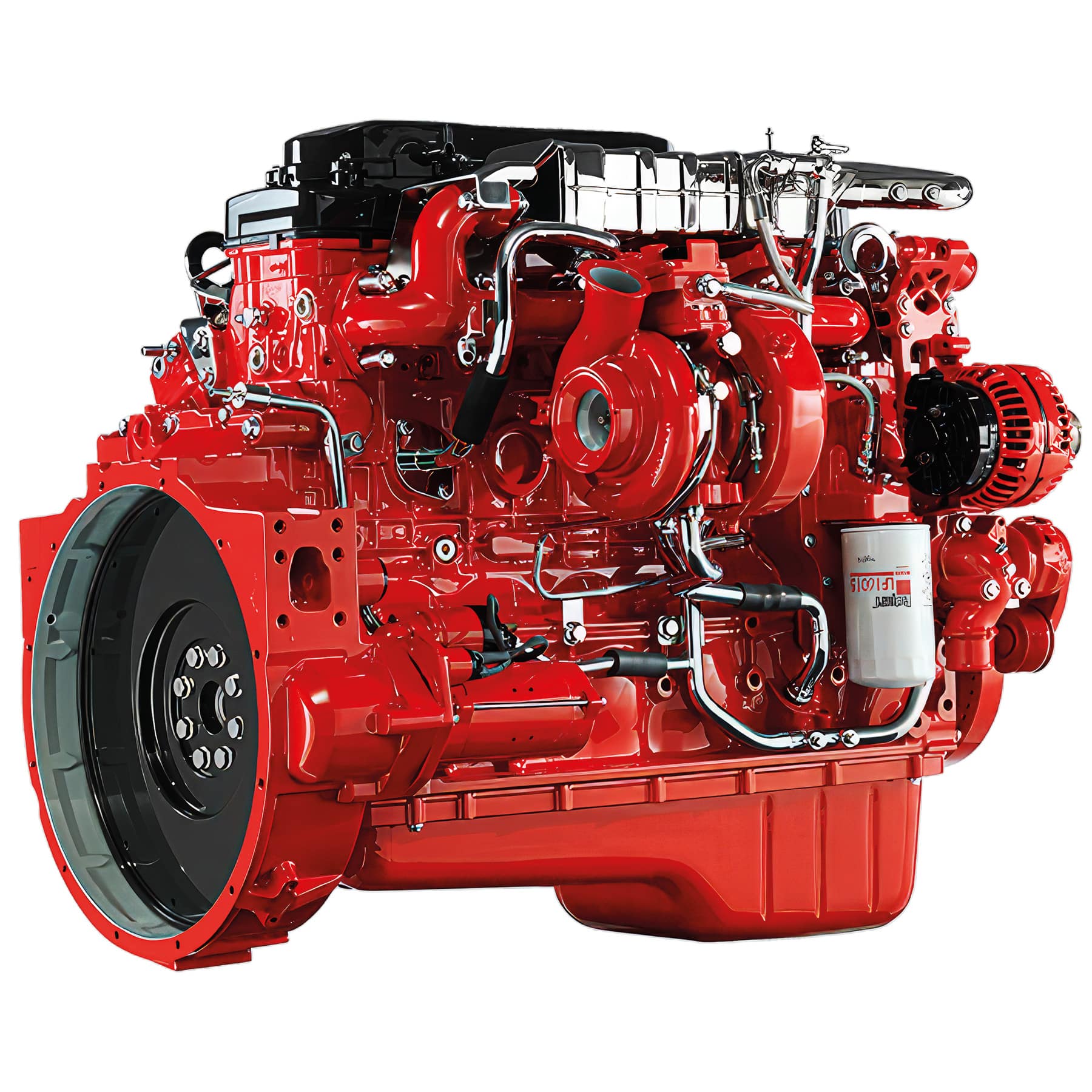 TIDD PC28-3G’s Cummins ISB6.7 engine rates as one of the world’s cleanest engines when it comes to diesel emissions. Image: TRT.