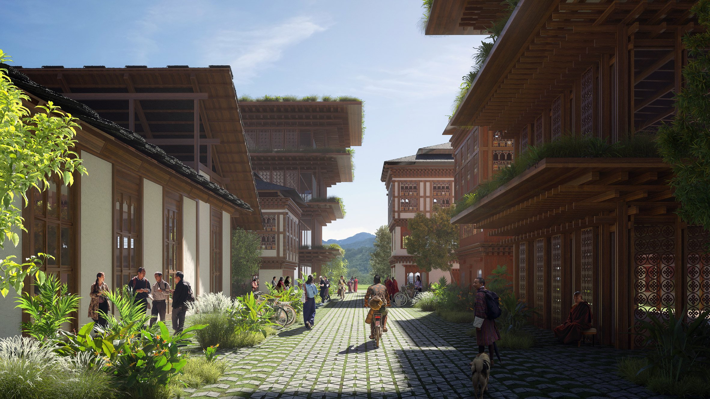 Mindfulness City in Bhutan