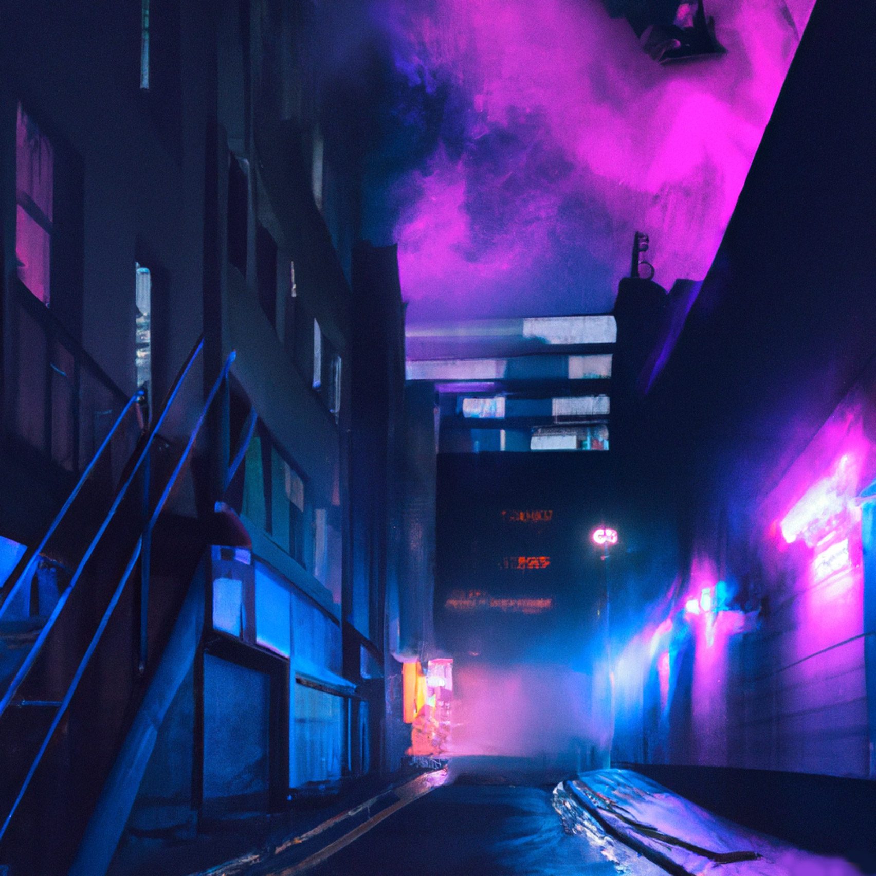 DALL-E 2 cyberpunk