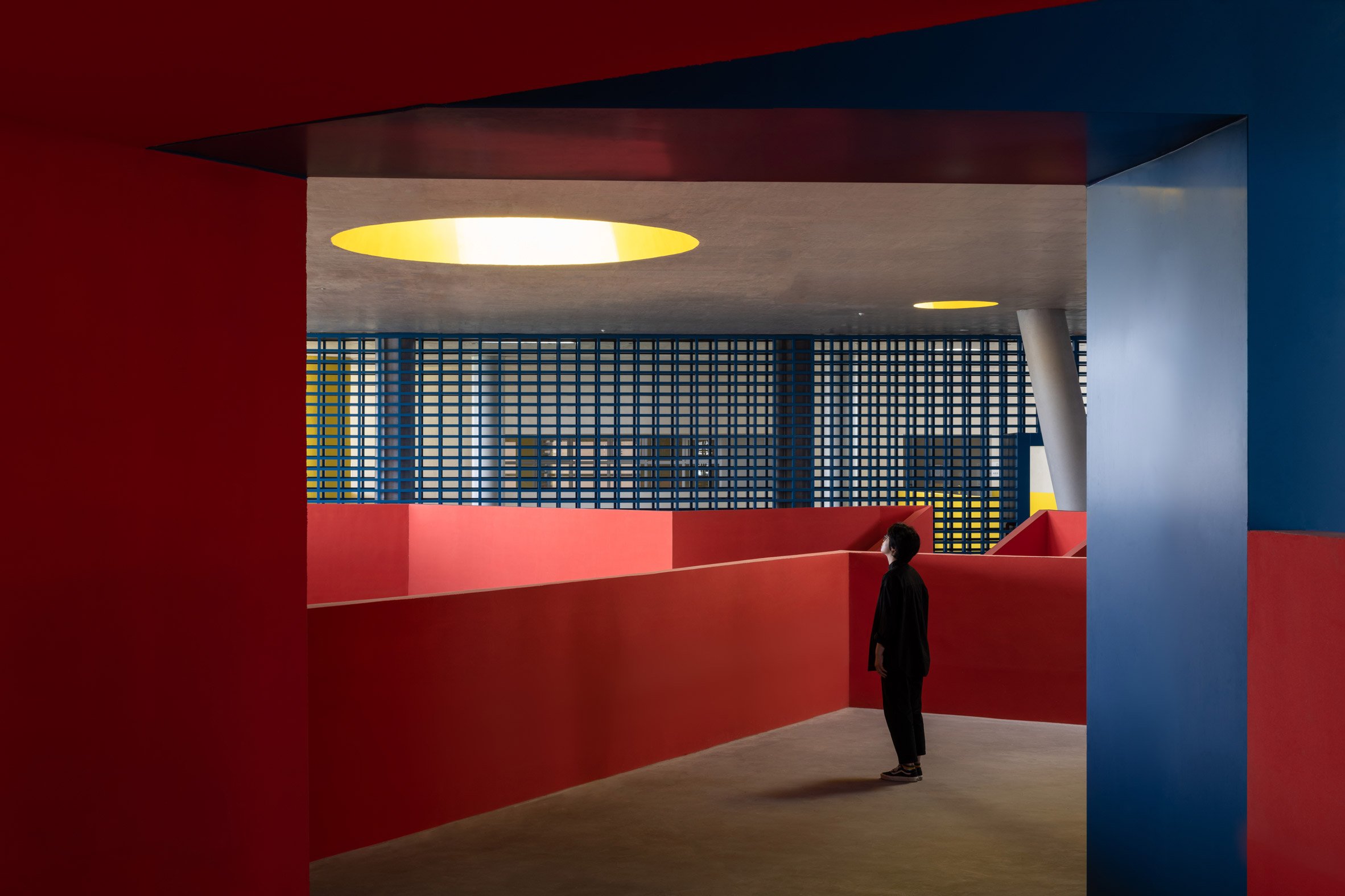 Interior of Haikou Jiangdong Huandao Experimental School 