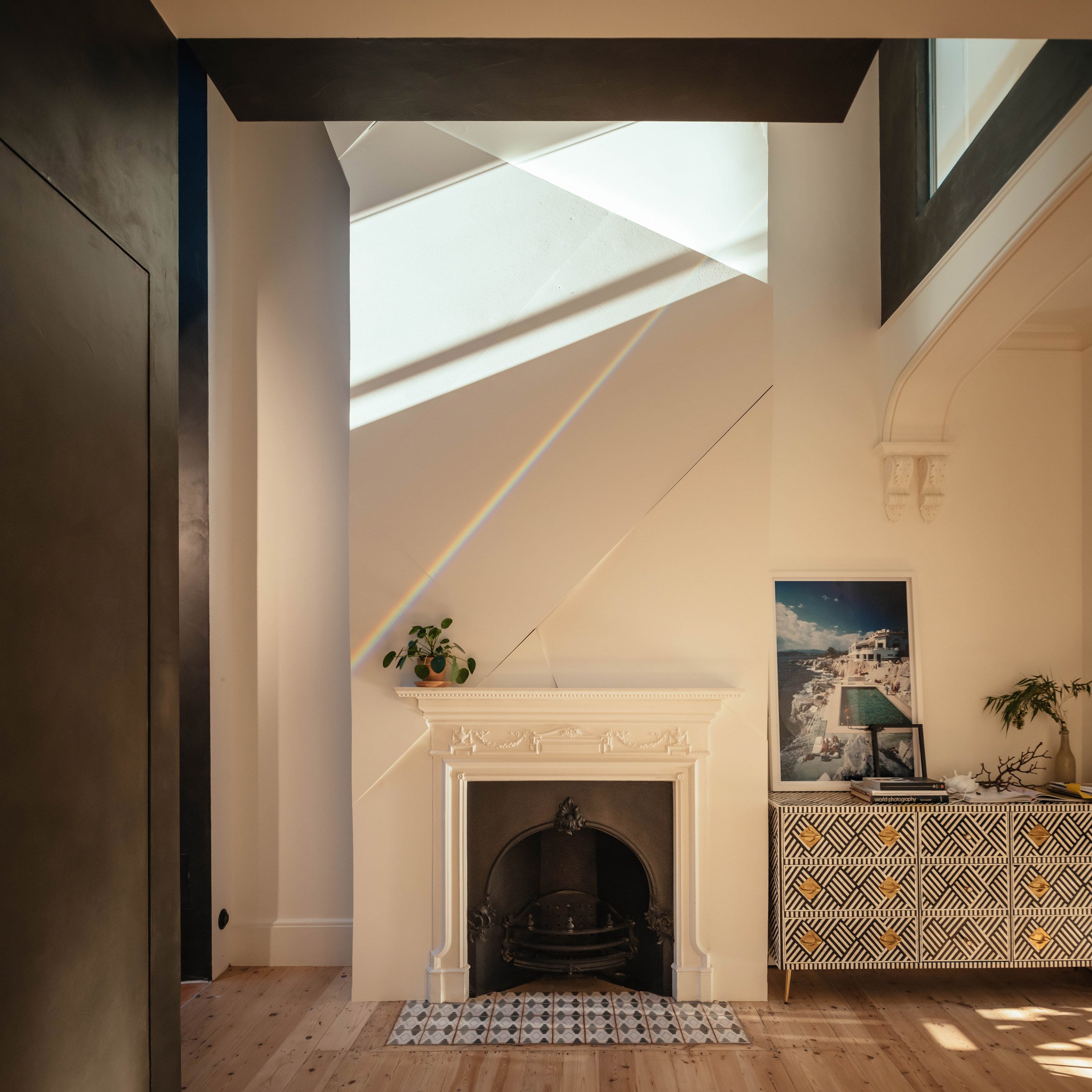 Living room of House of the Elements by Neil Dusheiko Architects