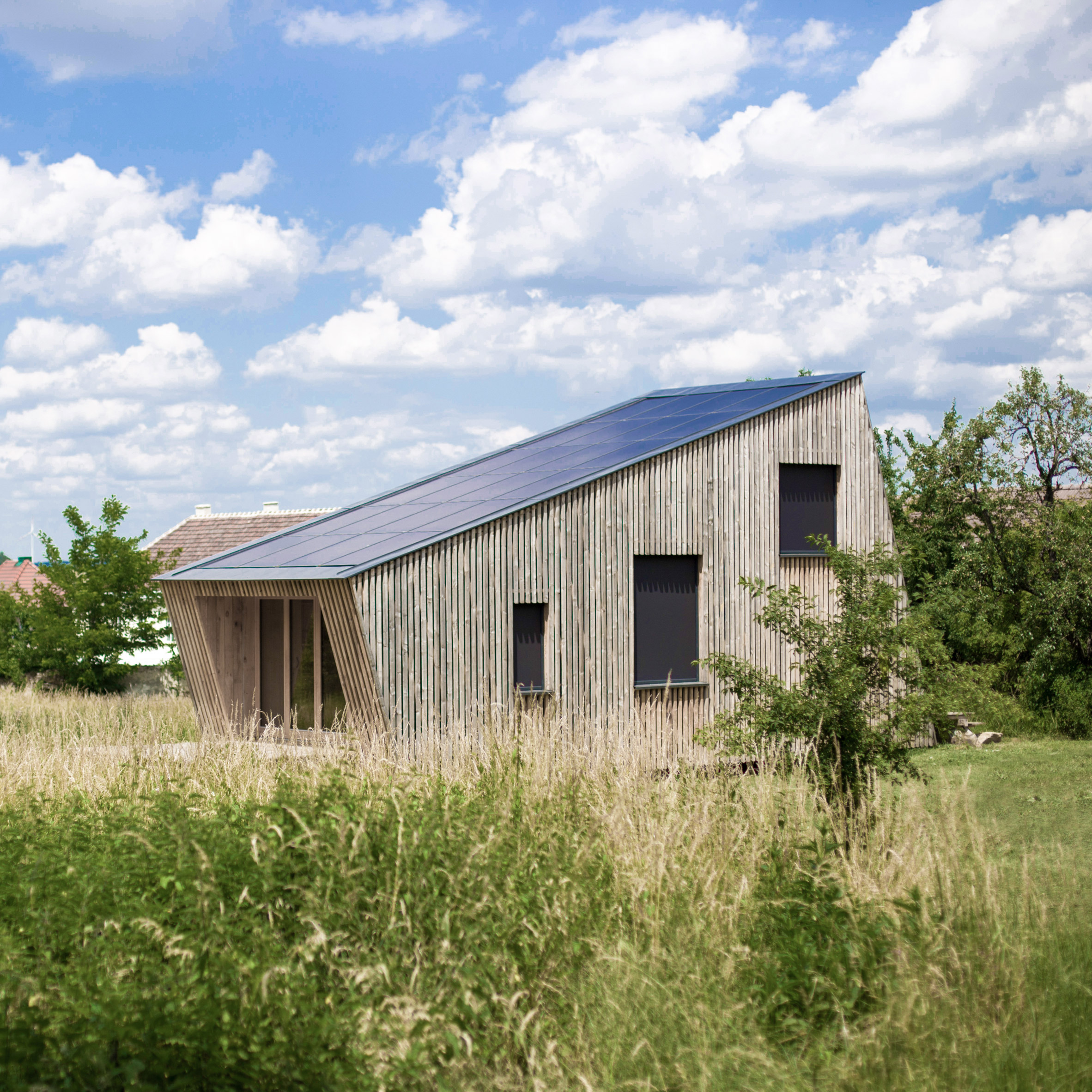 A timber clad cabin