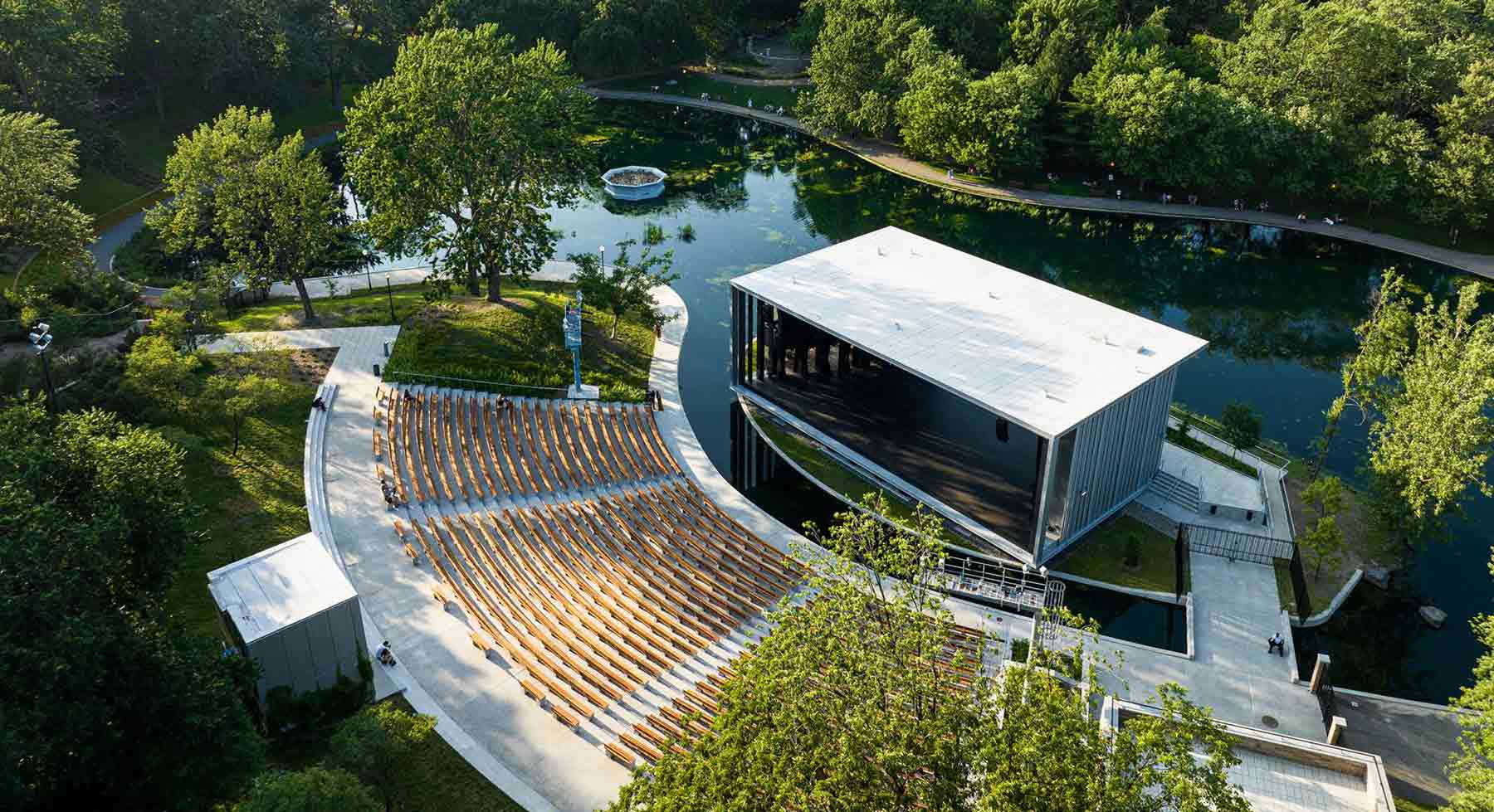 Théâtre de Verdure by Lemay