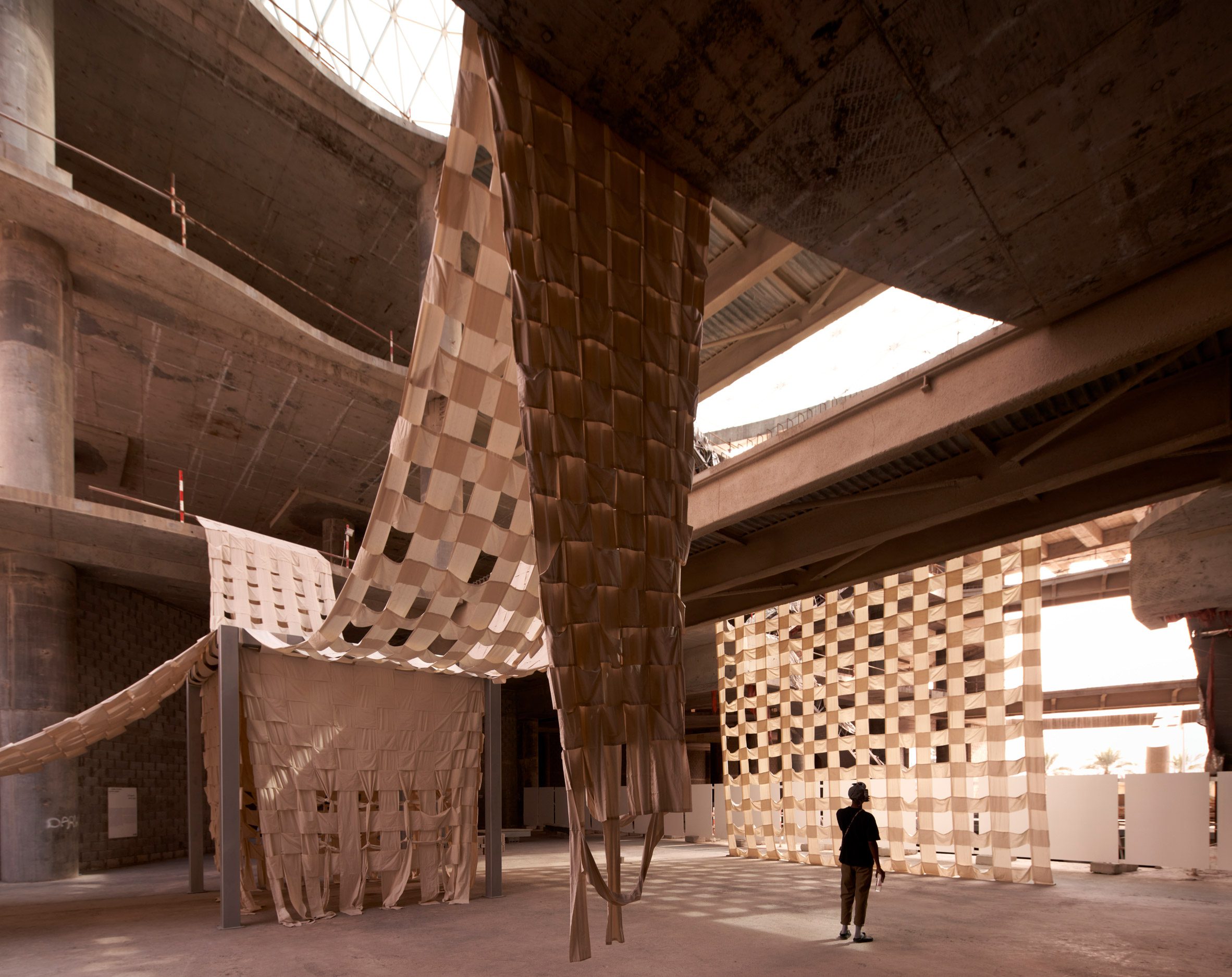 Limbo Accra installation at Sharjah Mall for Sharjah Architecture Triennial