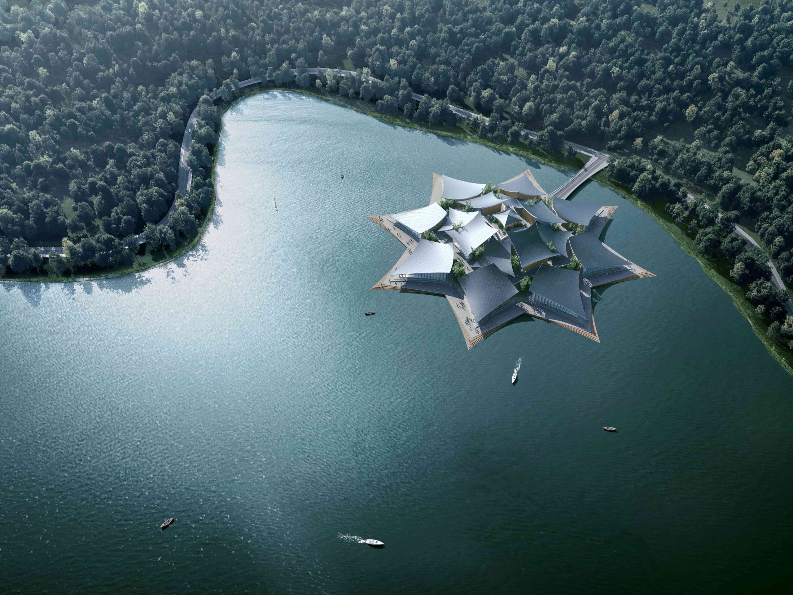 Tianfu Conference Center by MARS Studio