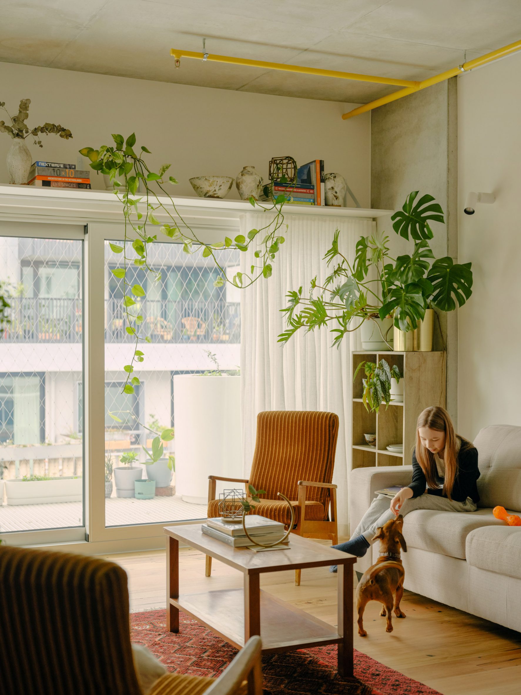 Apartment interior of ParkLife apartment block in Melbourne by Austin Maynard Architects