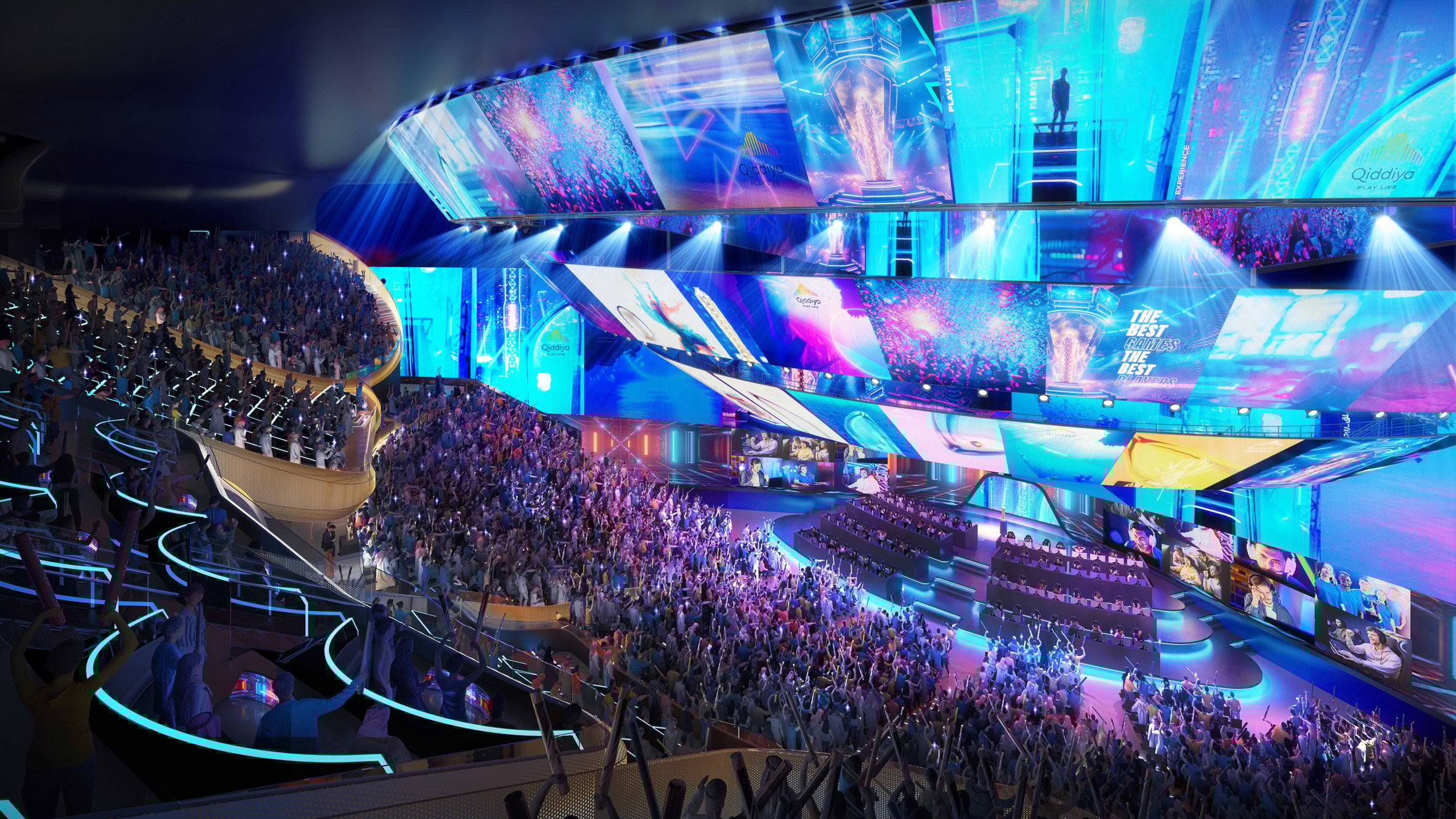 Proposal for esports arena in Saudi Arabia