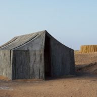 Concrete Tent by DAAR (Sandi Hilal and Alessandro Petti)