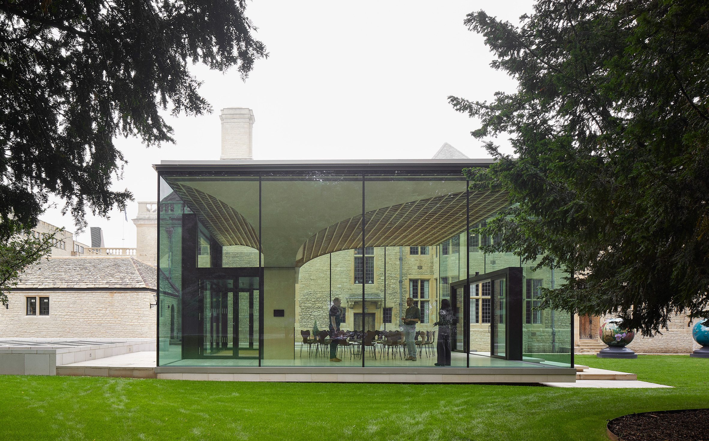 External view of Rhodes Trust in Oxford