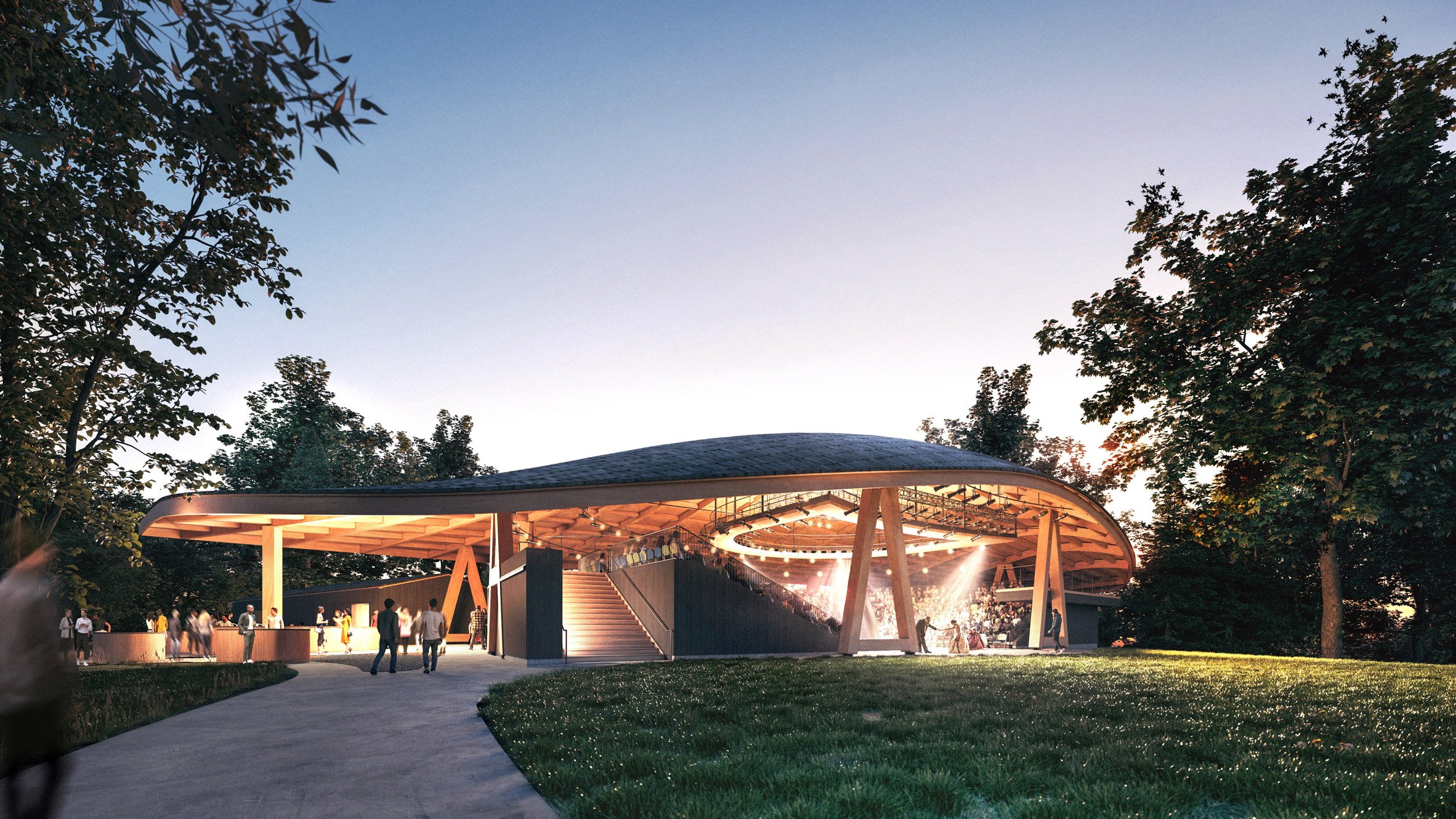 studio gang open air theatre