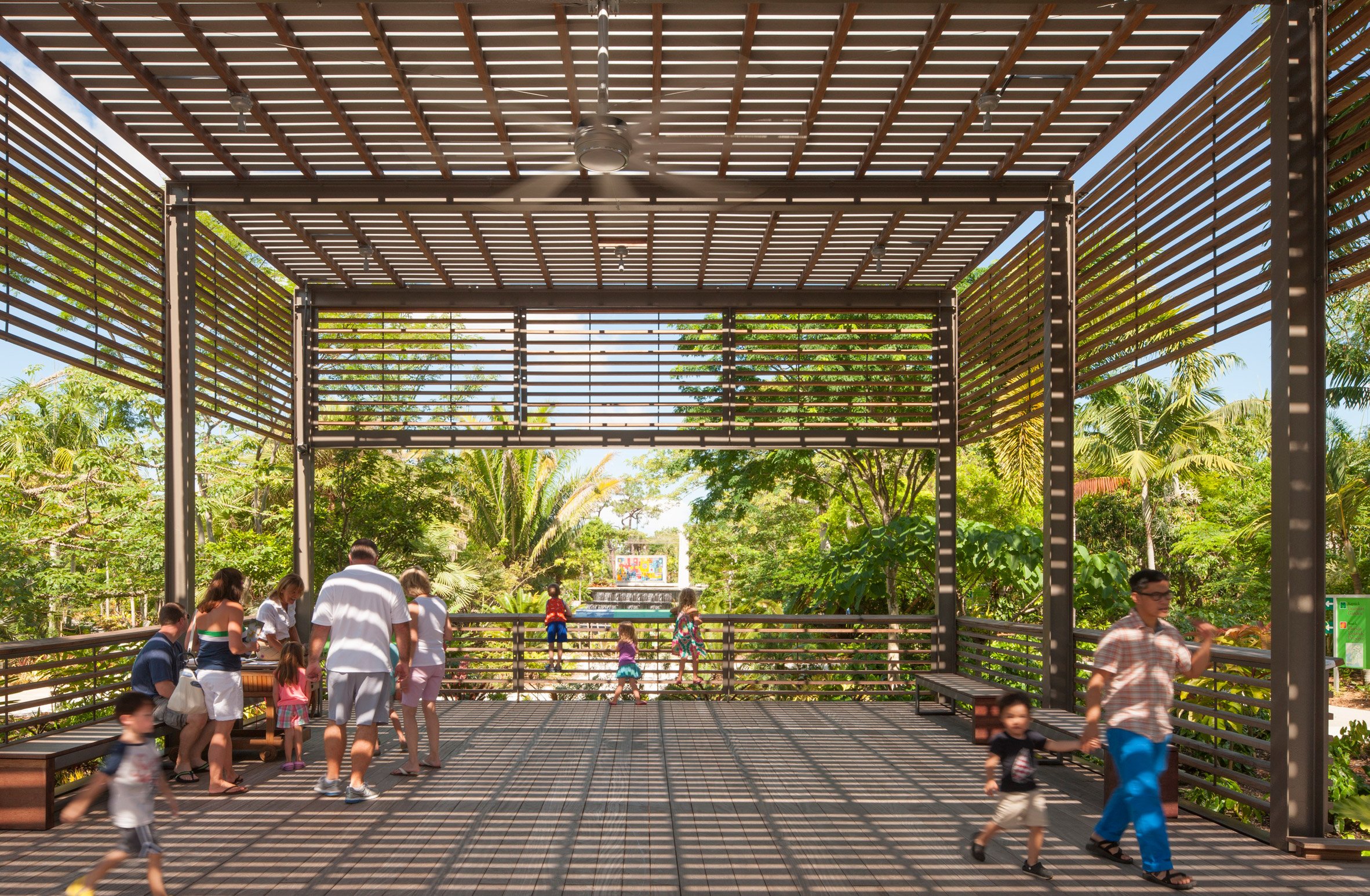 pavilion by lake Flato