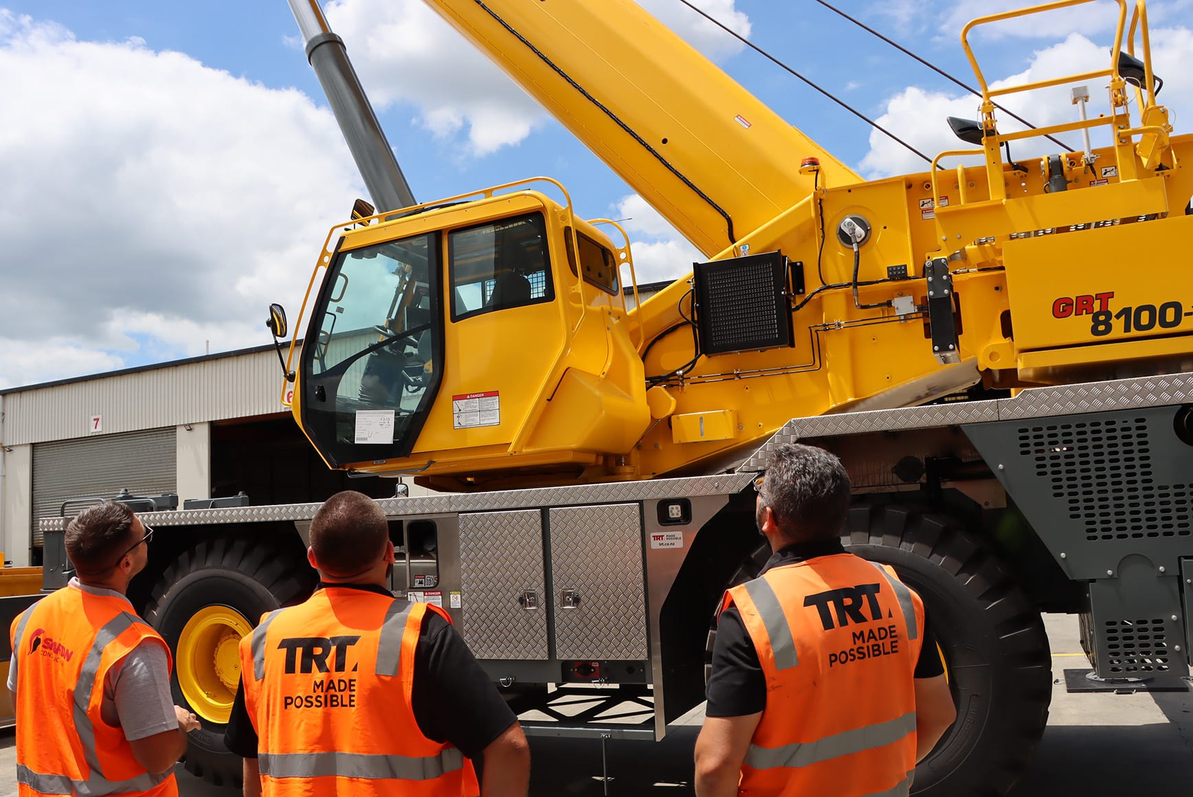 The Grove GRT 8100-1 - the second of its kind in the Southern Hemisphere