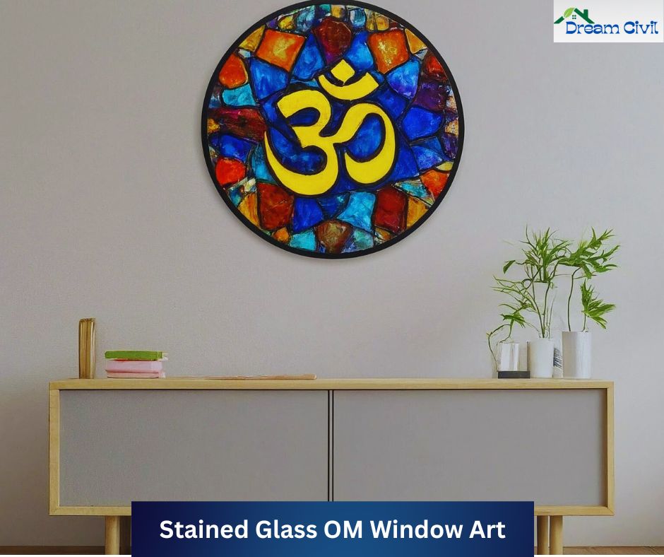 Stained Glass OM Wall Art