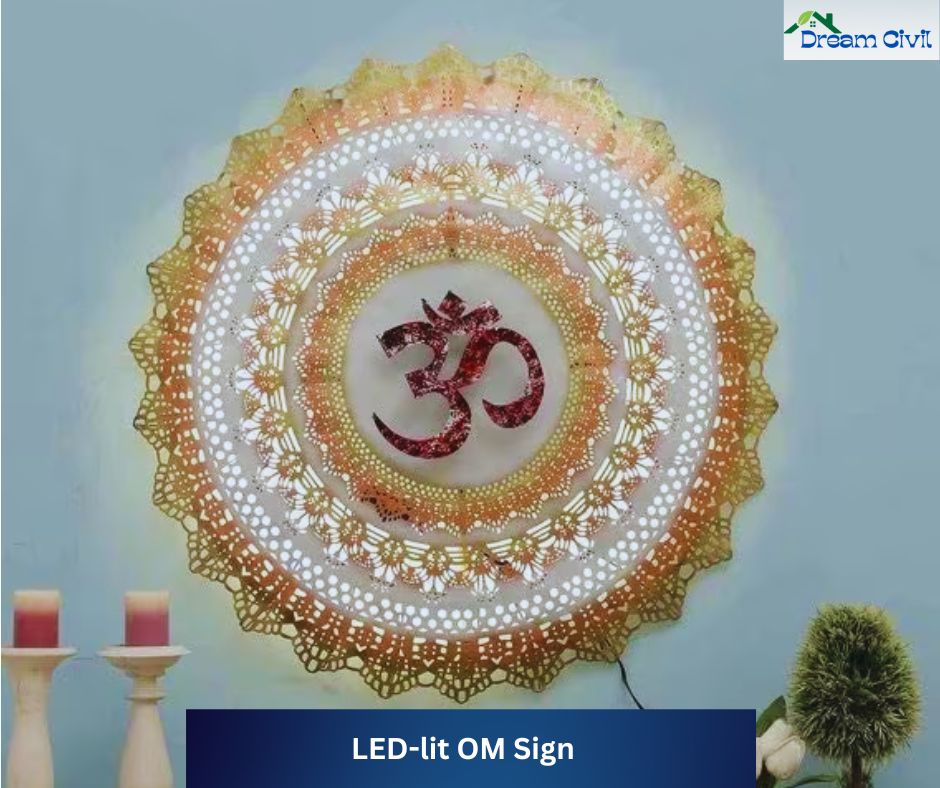 LED-lit OM Sign