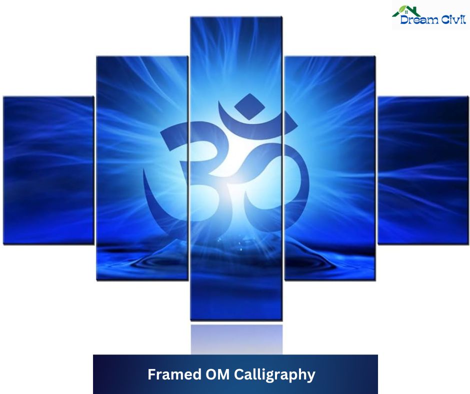 Framed OM Calligraphy