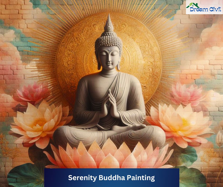 Serenity Buddha Painting