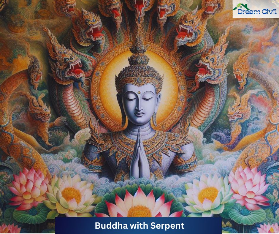 Buddha with Serpent