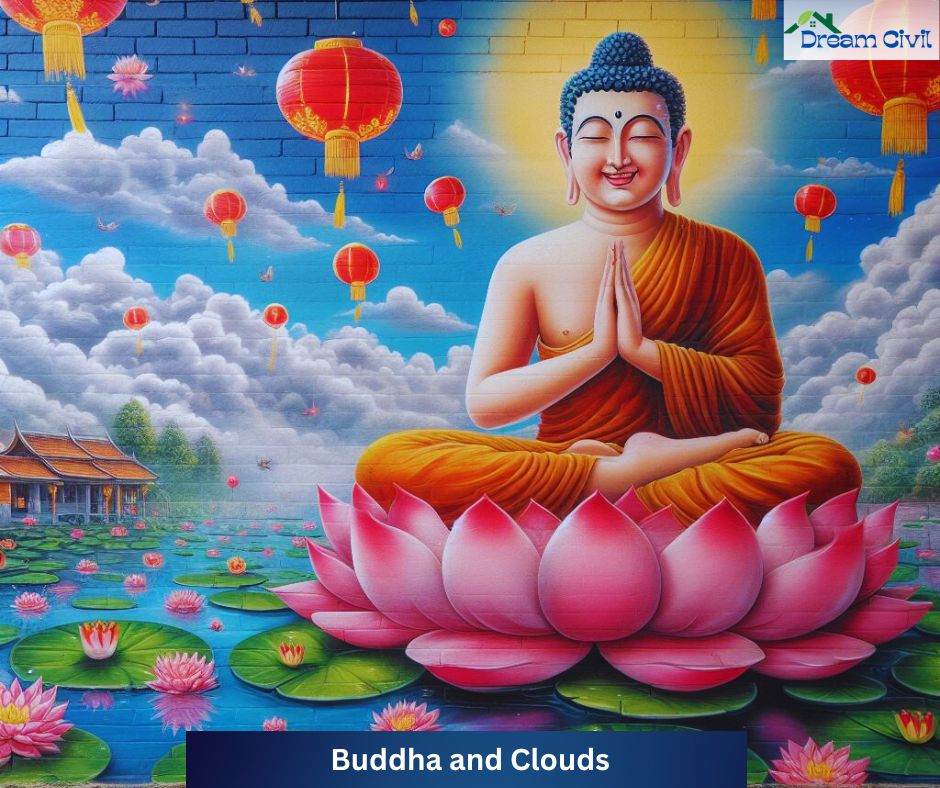 Buddha and Clouds