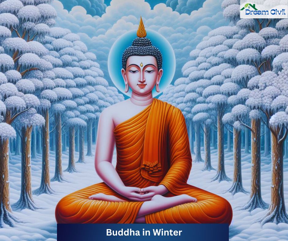 Buddha in Winter
