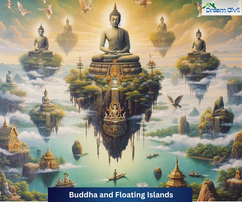 Buddha and Floating Islands