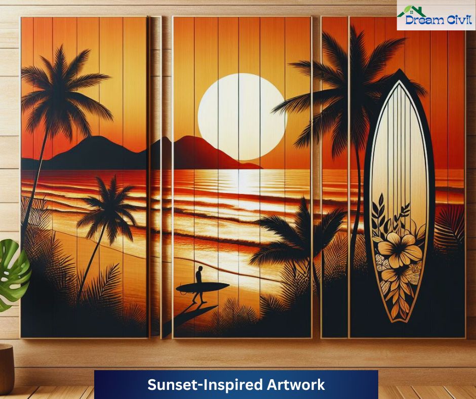 Sunset-Inspired Artwork