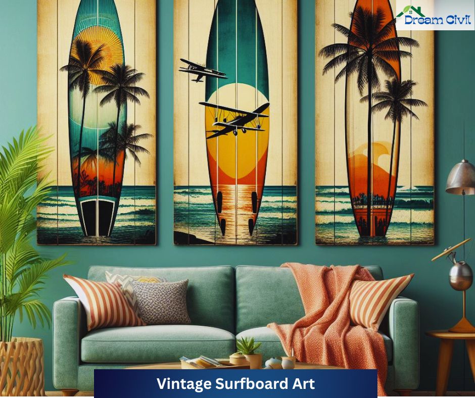 Vintage Surfboard Art