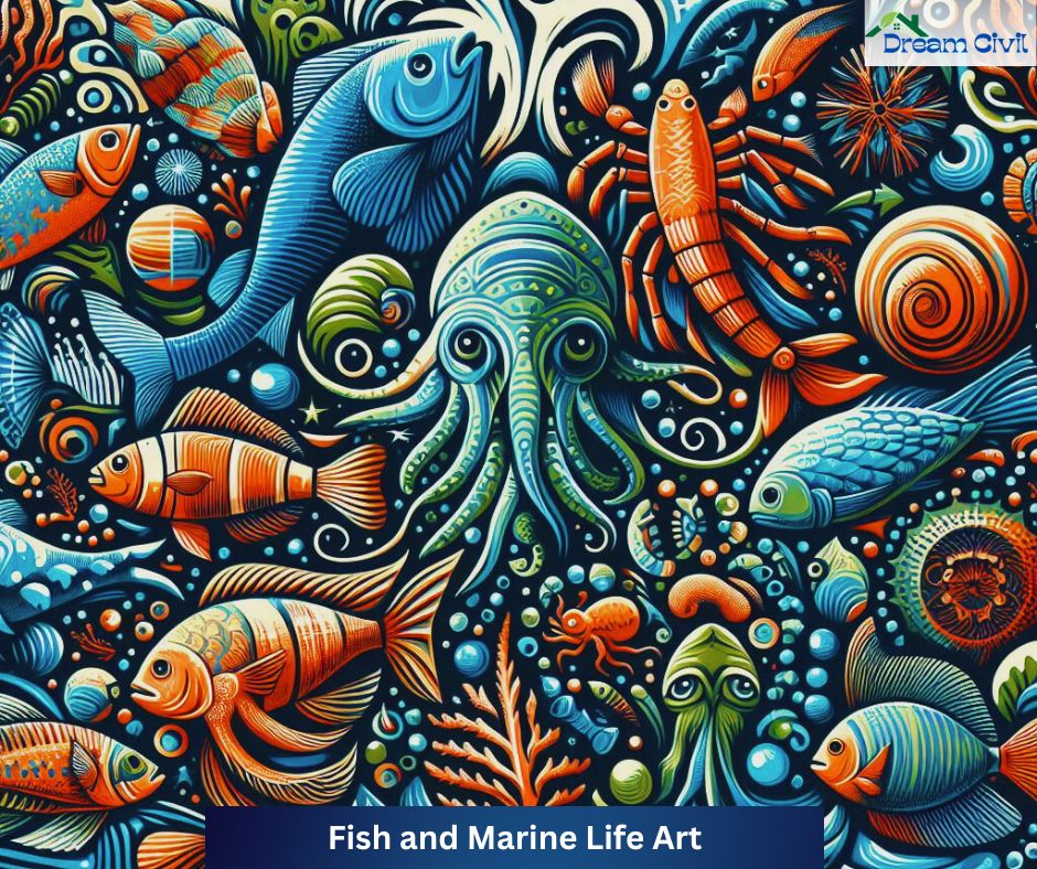 Fish and Marine Life Art
