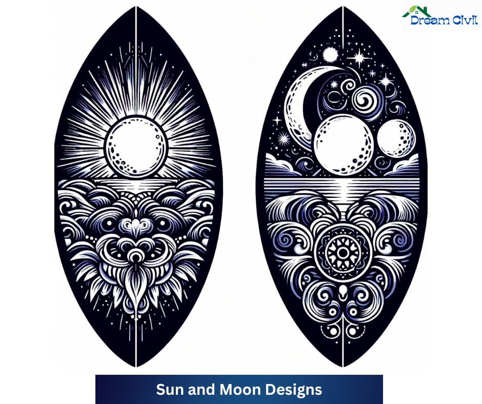Sun and Moon Designs
